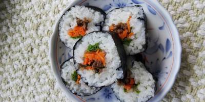 韓国風のり巻き弁当