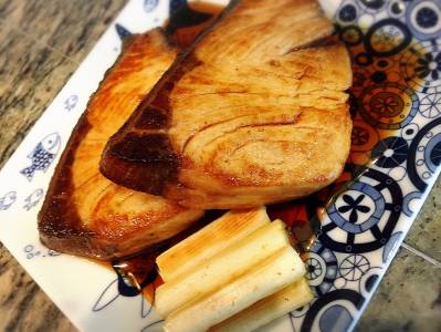 ぶりの照り焼き