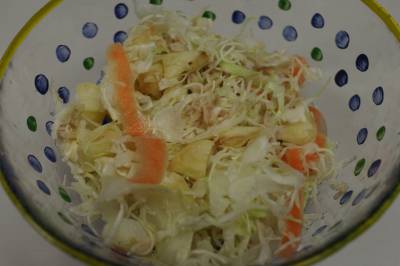 キャベツとツナのおかずサラダ