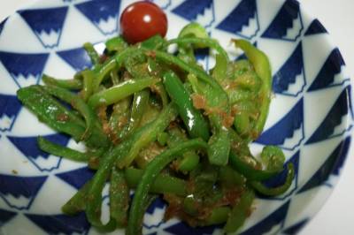 ピーマンのおかかきんぴら