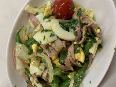 さやいんげんのサラダ