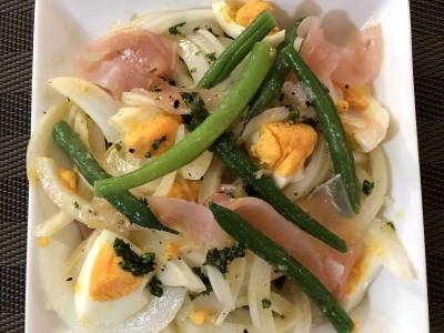 さやいんげんのサラダ