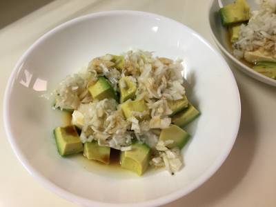 酢じゃこたまねぎやっこ