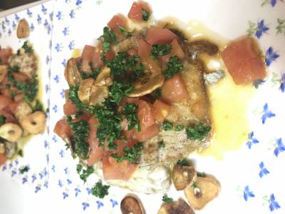 いわしのガーリックオイル焼き