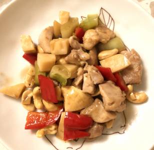 鶏むねカシューナッツ炒め