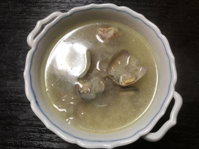 あさりのスープ