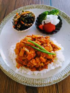 さば缶ドライカレー