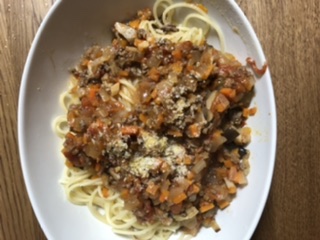 ミートソーススパゲッティ