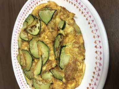 ズッキーニのオムレツ