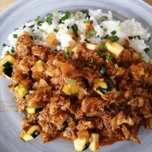 さば缶ドライカレー