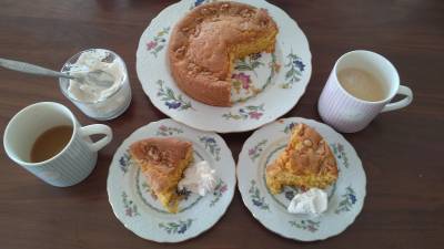 ふわふわキャロットケーキ