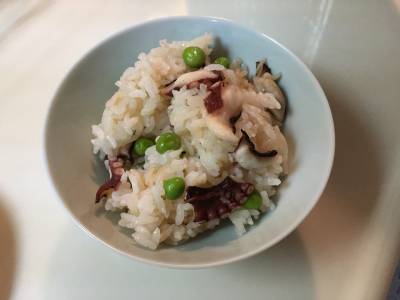 たこ豆ご飯