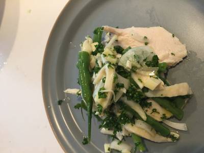 さやいんげんのサラダ