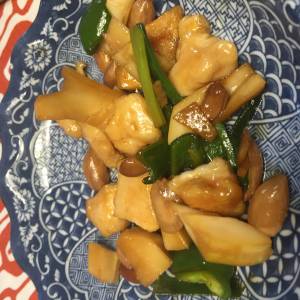 鶏むねカシューナッツ炒め