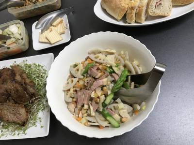 れんこんのサラダ