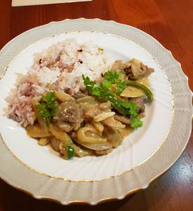 ビーフストロガノフ