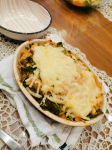 ミートソースのドリア