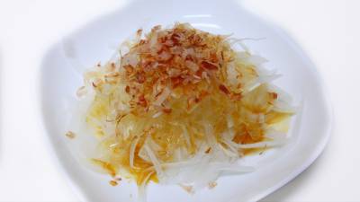 たまねぎスライスのおかかポン酢