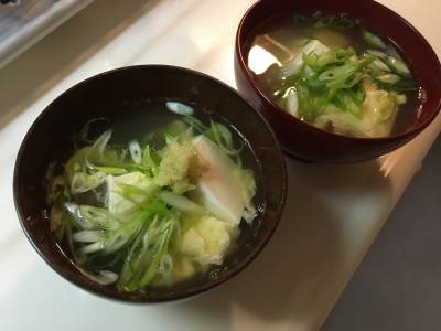 豆腐の卵とろみ汁