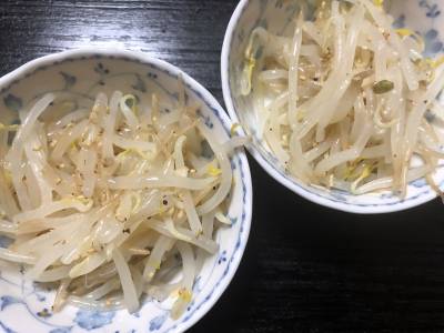 もやしのナムル