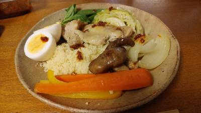 モロッコ料理のワンプレート