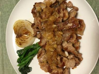 豚肉のしょうゆ炒め