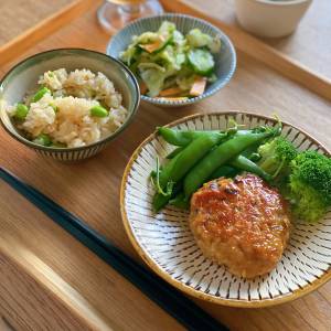 くずし豆腐のなべ照り