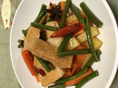 ジューシーゆで豚の甘辛煮