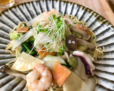 海の幸たっぷり　海鮮焼きそば