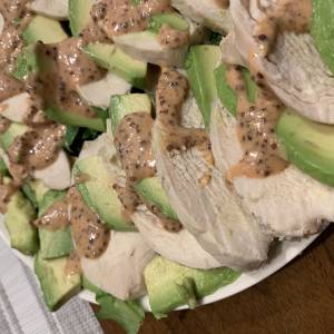 しっ鶏ハムサラダ