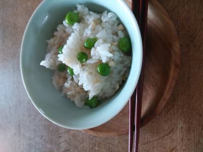 青豆ご飯