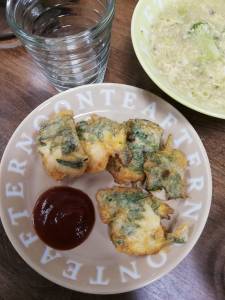 ささ身の青じそ巻きピカタ