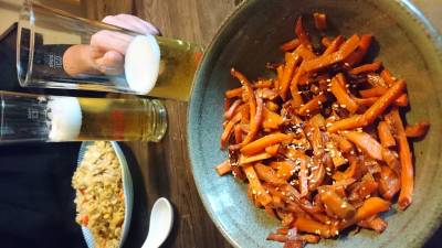 さつまいものきんぴら