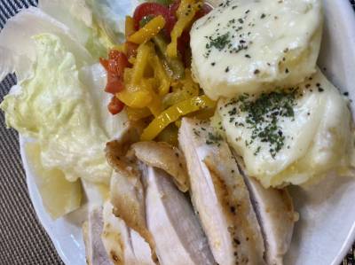 チキンのレモンバターソテー