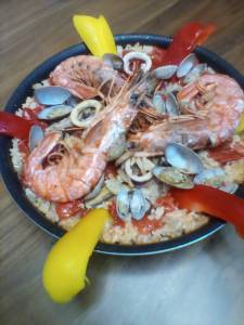 あさりのフライパンパエリヤ