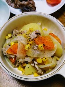 洋風塩バター肉じゃが