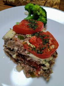 チーズハンバーグ