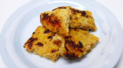 鶏ひき肉のみそローフ