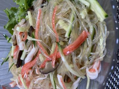 中国風春雨サラダ