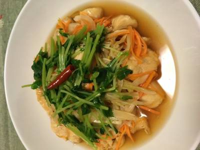 鶏むね肉のゆで南蛮漬け