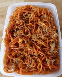 しらたきとにんじんのきんぴら