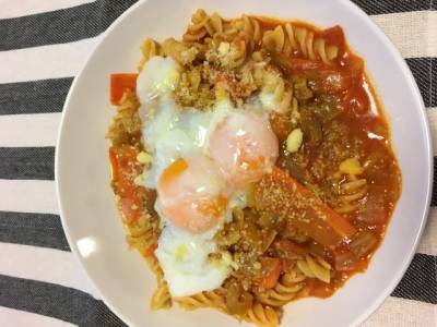 マカロニ入りミネストローネ