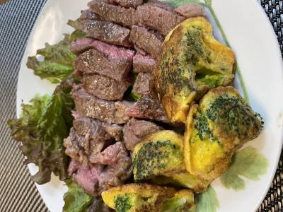 ブロッコリーのチーズピカタ