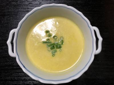 かぼちゃの豆乳スープ
