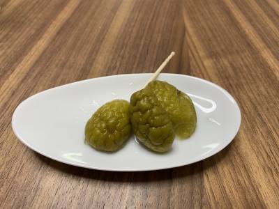 割り梅の甘露漬け