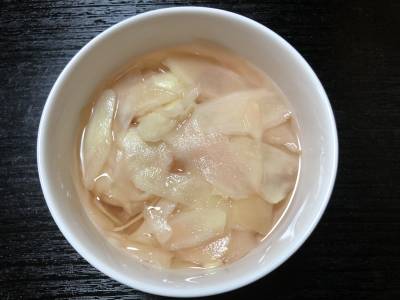 新しょうがの甘酢漬け
