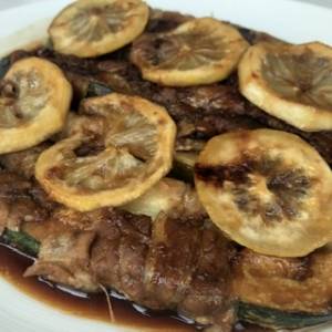 ズッキーニの肉巻き