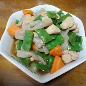 フライパン筑前煮