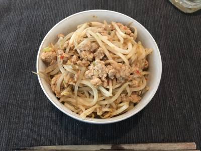 もやしの中華丼