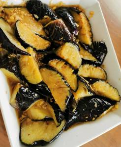 揚げなすの中国風南蛮漬け